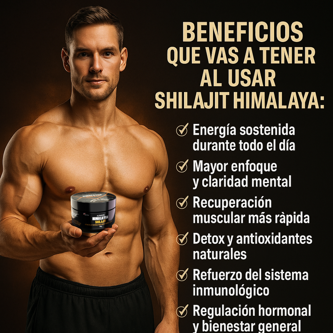 Shilajit del Himalaya™ ORIGINAL - POTENCIADOR SEXUAL – Mi tienda